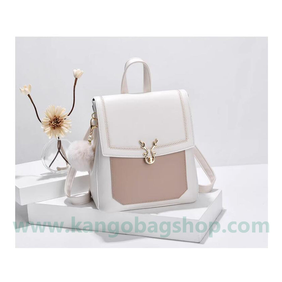 Small Bag Ms. New Fashion Korean version casual crowd design theft-proof backpack female small backpack