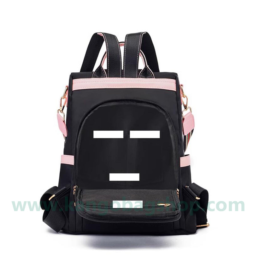 College student backpack backpack female new fashion trend with Oxford Lady Backpack Leisure Travel Bag