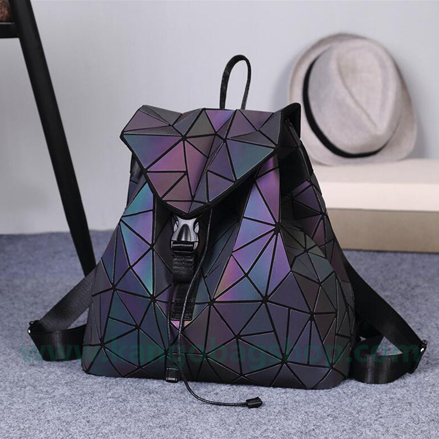 The diamond-shaped Korean version of the star of the new computer rhombus casual backpack students with large capacity trend