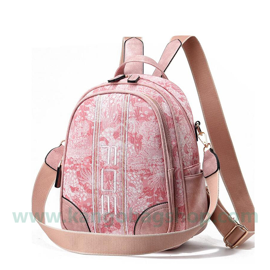 New style embroidered embossed backpack for women to send her mother travel bag go out light retro