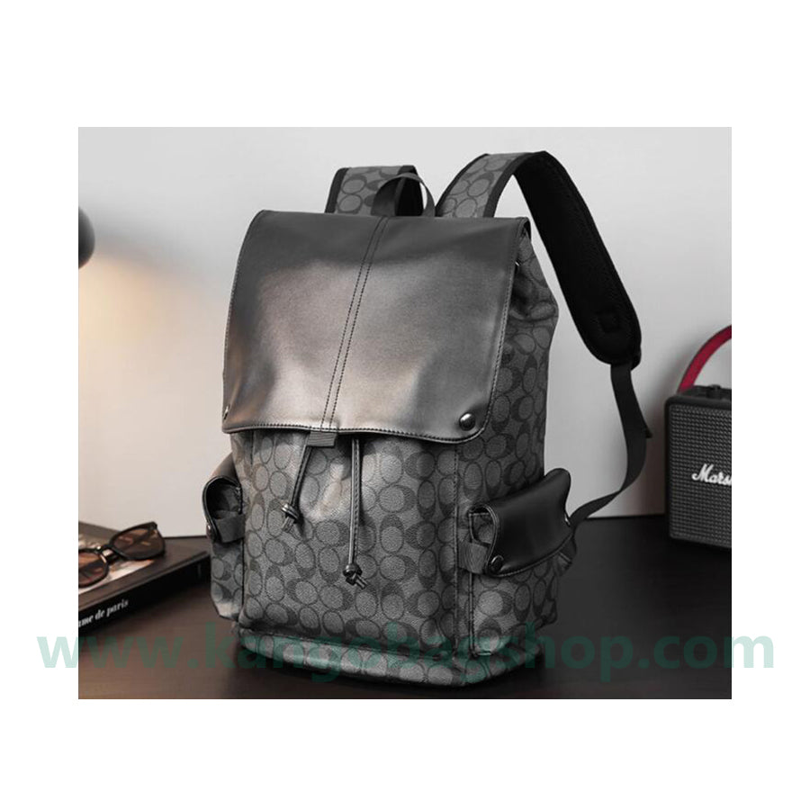 Trend backpack men's leisure waterproof travel bag computer backpack senior high school junior high school college students' schoolbag men's bag