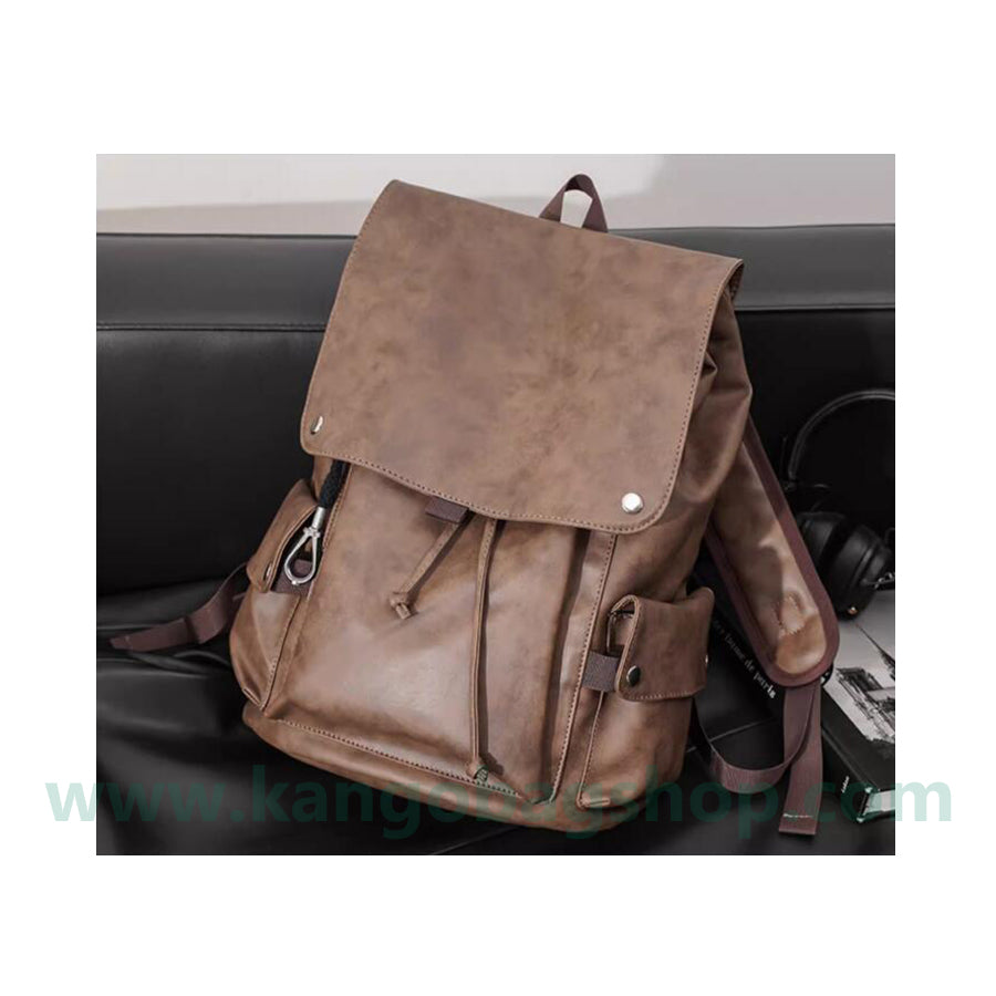 Trend backpack men's leisure waterproof travel bag computer backpack senior high school junior high school college students' schoolbag men's bag