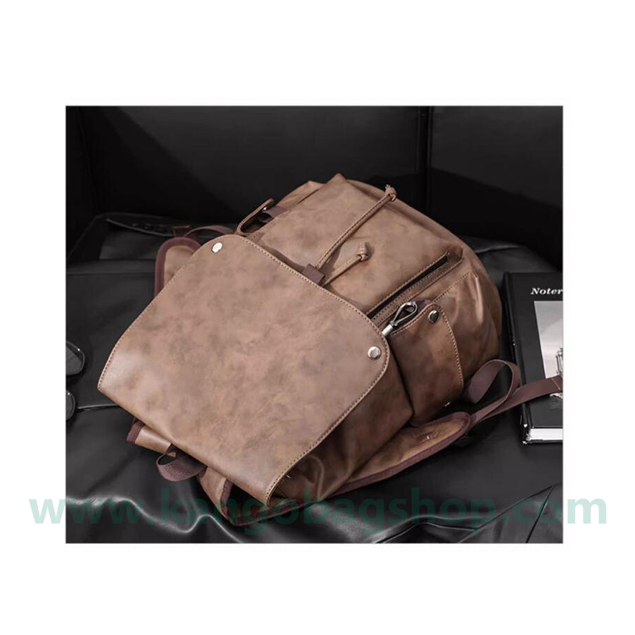 Trend backpack men's leisure waterproof travel bag computer backpack senior high school junior high school college students' schoolbag men's bag