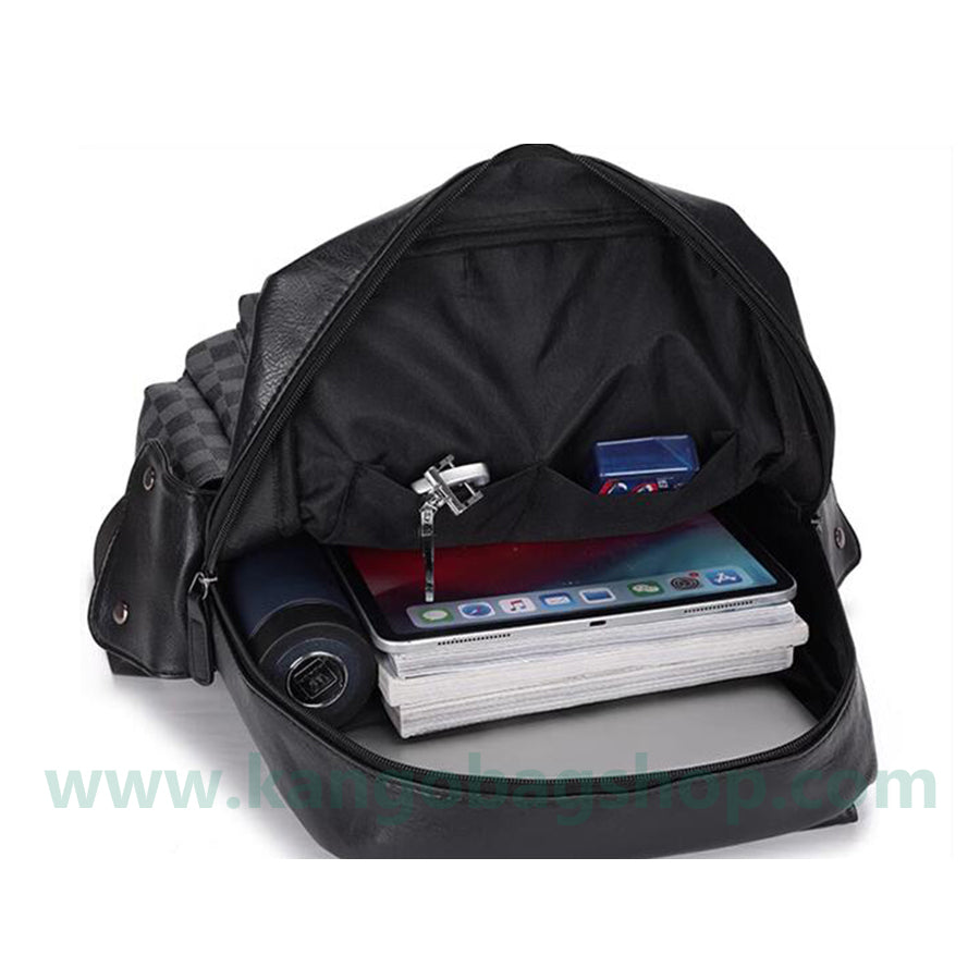 Individual man backpack large capacity high school students junior high school students school bag computer backpack