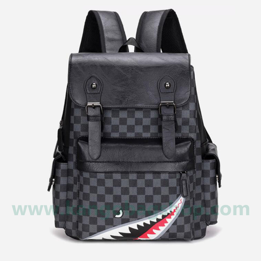 Individual man backpack large capacity high school students junior high school students school bag computer backpack