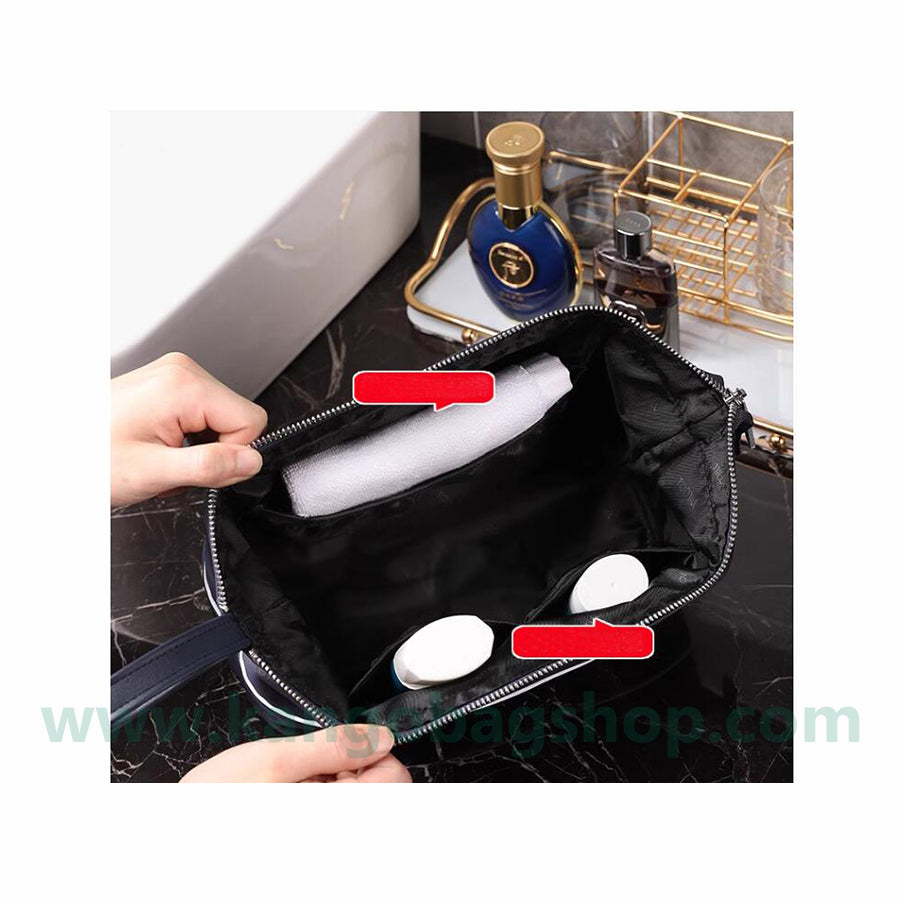 Toiletries men travel upscale portable waterproof bath bag toiletries toiletries bag