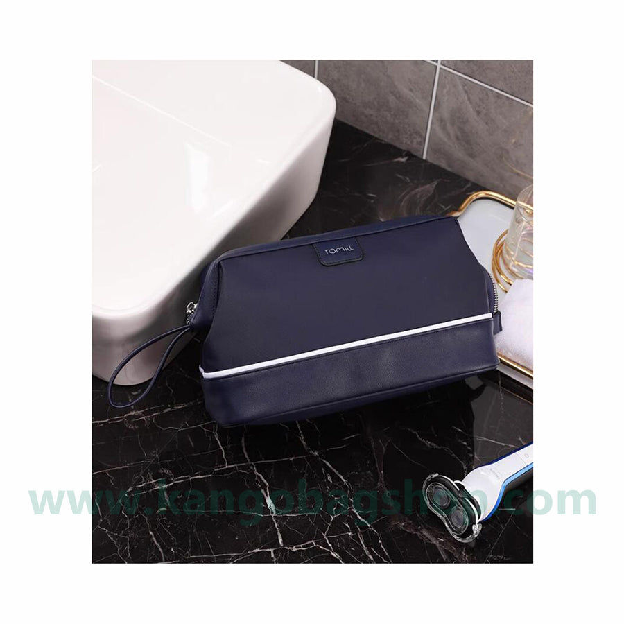 Toiletries men travel upscale portable waterproof bath bag toiletries toiletries bag