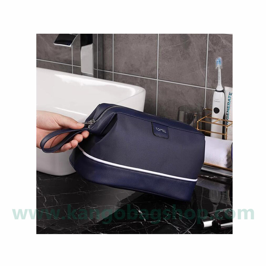 Toiletries men travel upscale portable waterproof bath bag toiletries toiletries bag