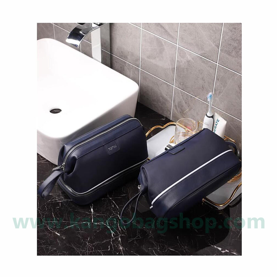 Toiletries men travel upscale portable waterproof bath bag toiletries toiletries bag