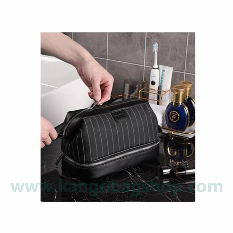 Toiletries men travel upscale portable waterproof bath bag toiletries toiletries bag