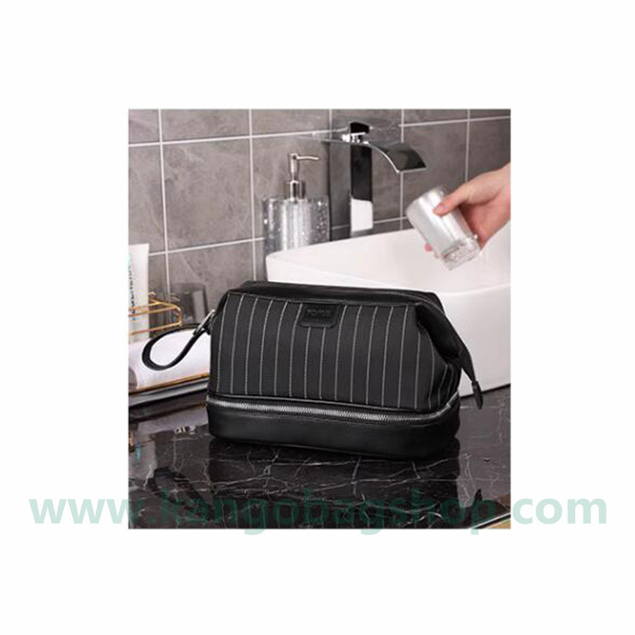 Toiletries men travel upscale portable waterproof bath bag toiletries toiletries bag