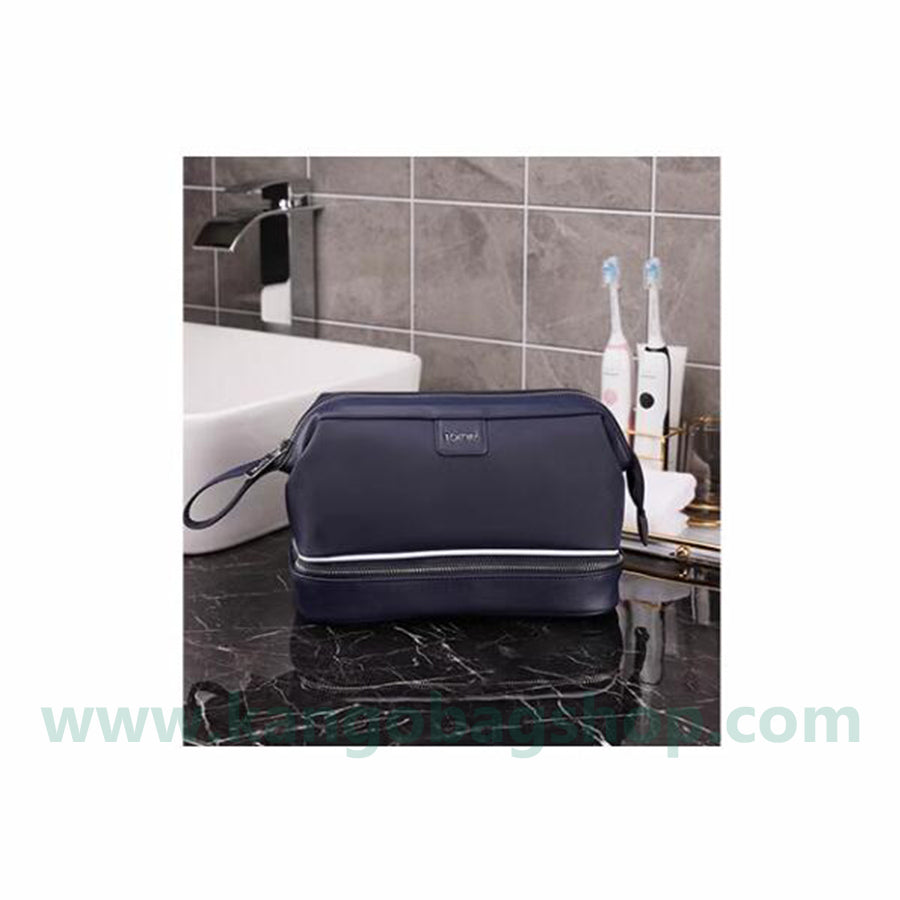 Toiletries men travel upscale portable waterproof bath bag toiletries toiletries bag