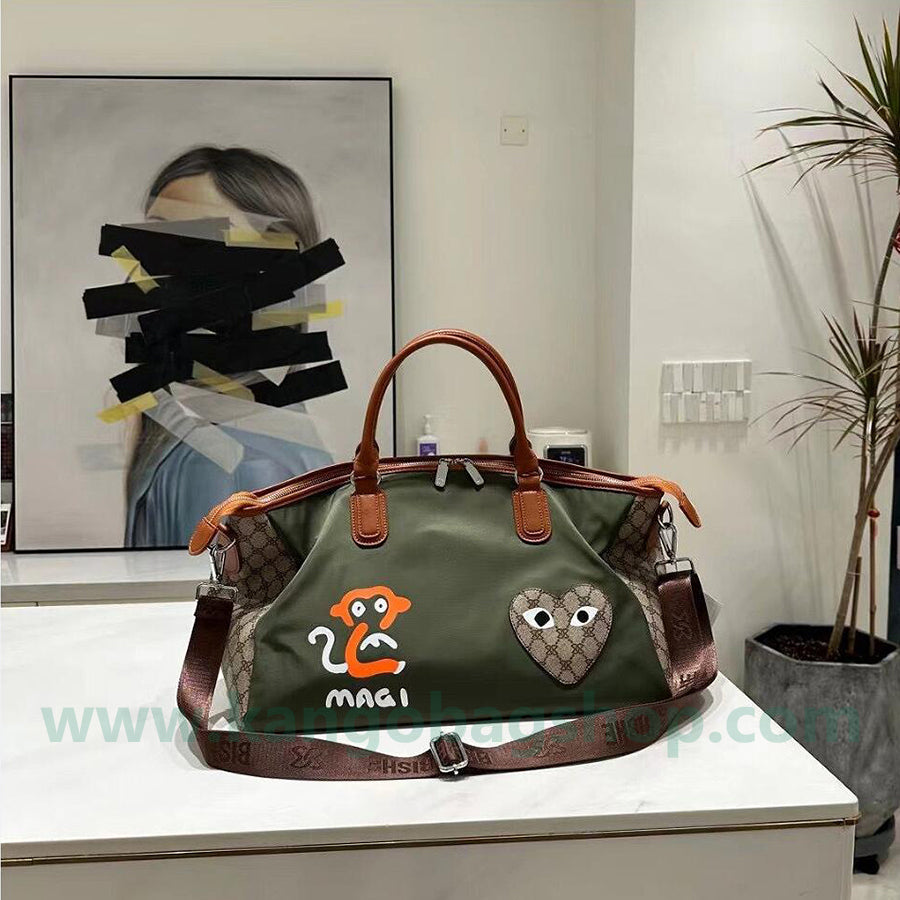 Oxford cloth handbag new style large-capacity travel bag cartoon style