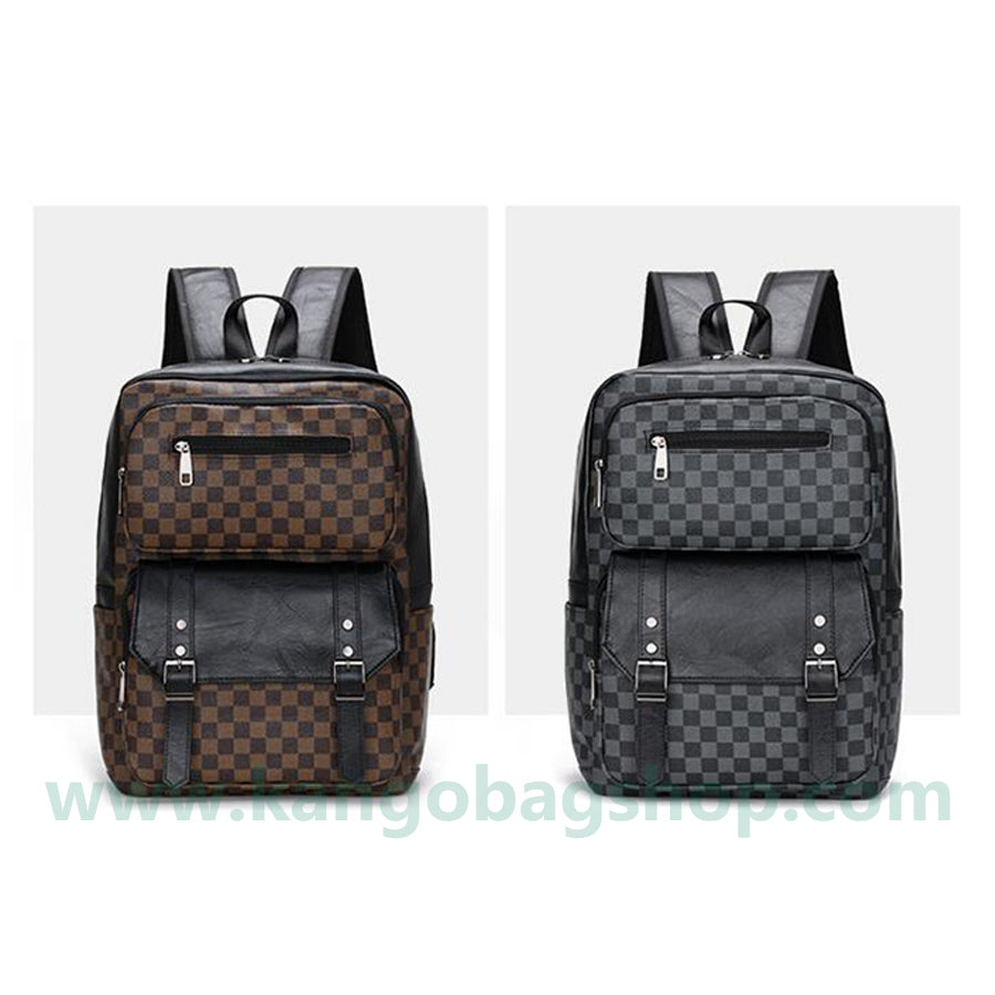 Male big capacity simple male travel computer backpack fashion high school student schoolbag