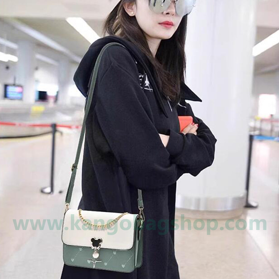 All-in-one ladies cell phone bag small square bag new backpack woman bag delicate and practica