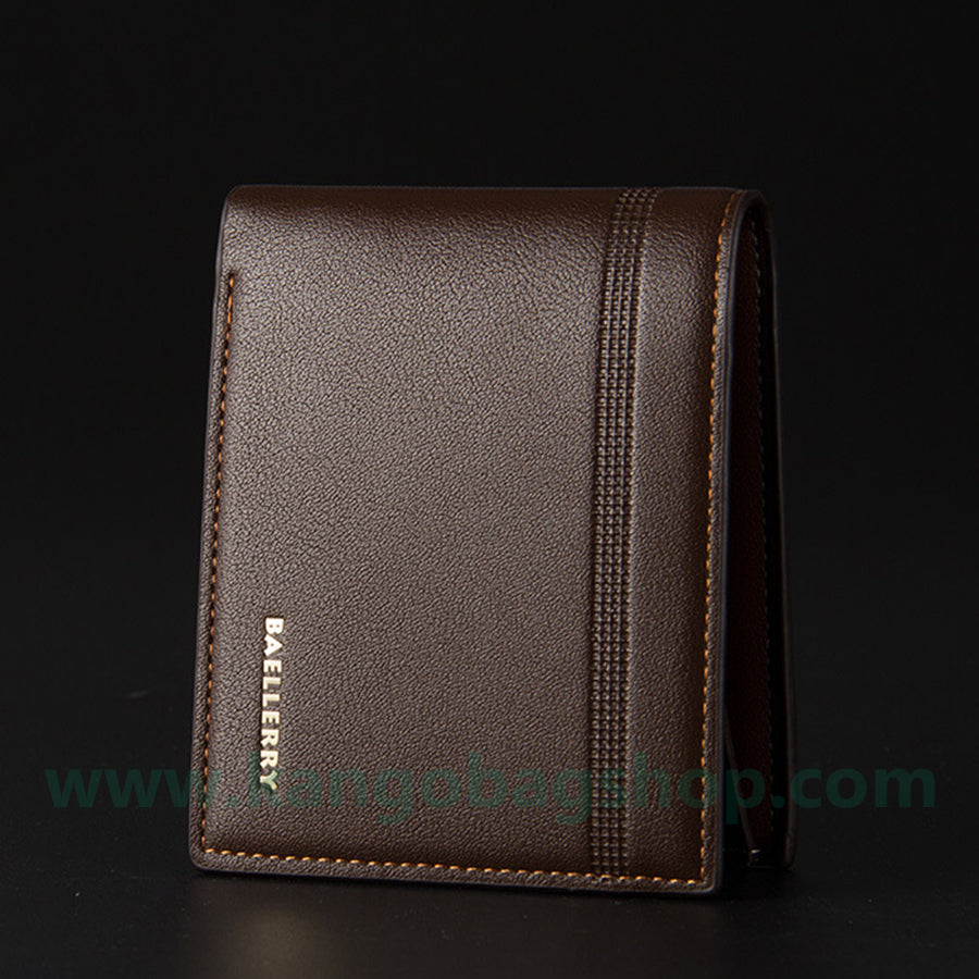 New men's wallet business horizontal leather young man wallet multi-card