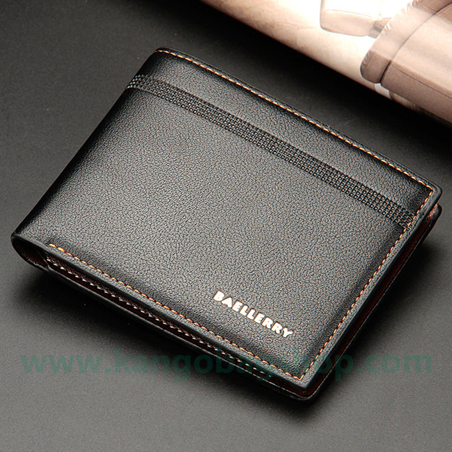 New men's wallet business horizontal leather young man wallet multi-card