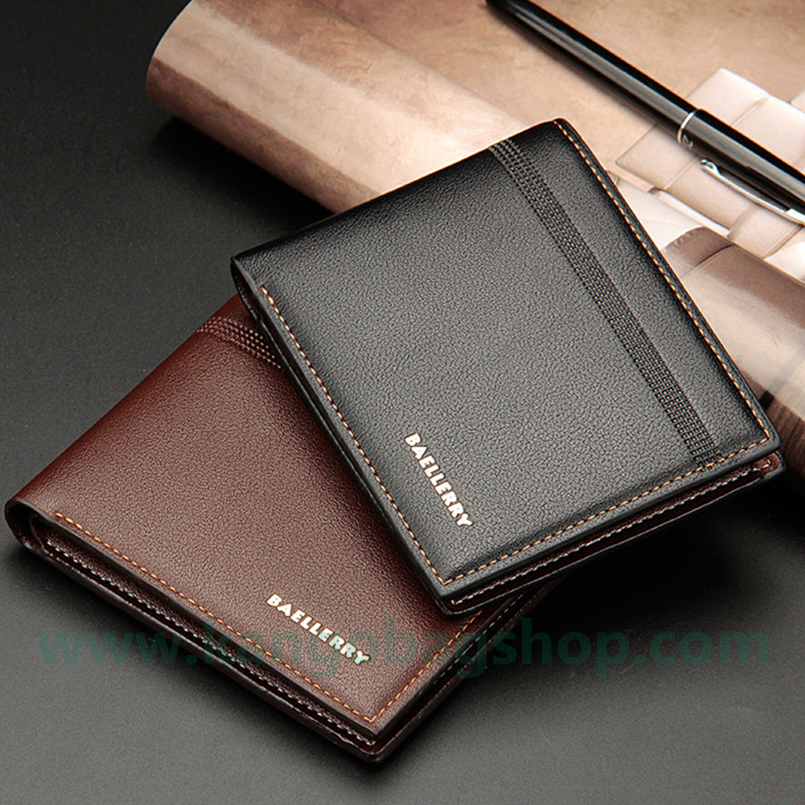 New men's wallet business horizontal leather young man wallet multi-card